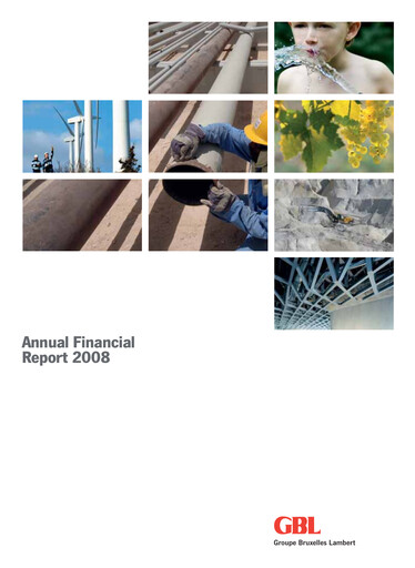 Thumbnail GBL Annual Report 2008