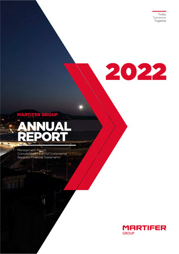 Thumbnail Martifer SGPS Annual Report 2022