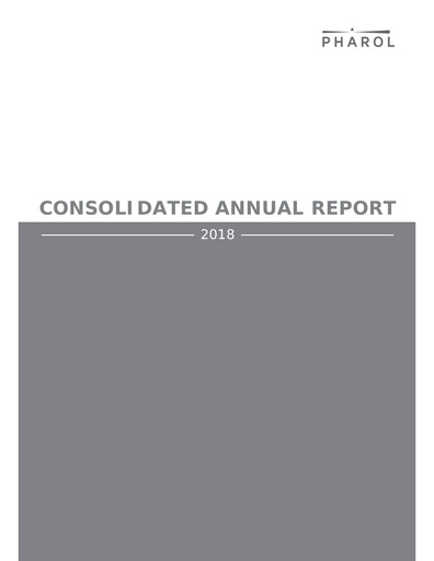 Thumbnail Pharol, SGPS S.A. Annual Report 2018