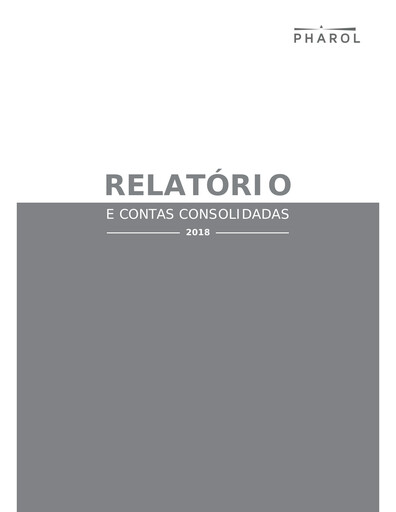 Thumbnail Pharol, SGPS S.A. Annual Report 2018