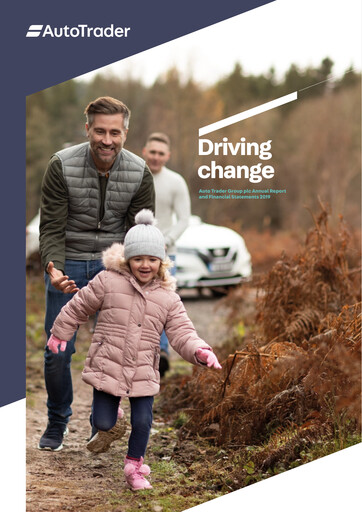 Miniature Auto Trader Group Rapport annuel 2019