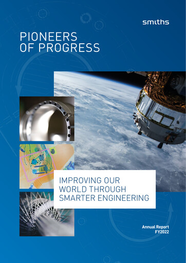 Thumbnail Smiths Group Annual Report 2022