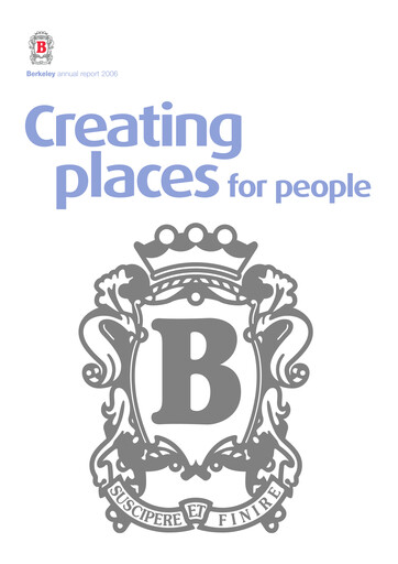 Thumbnail The Berkeley Group Annual Report 2006