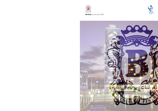 Thumbnail The Berkeley Group Annual Report 2008