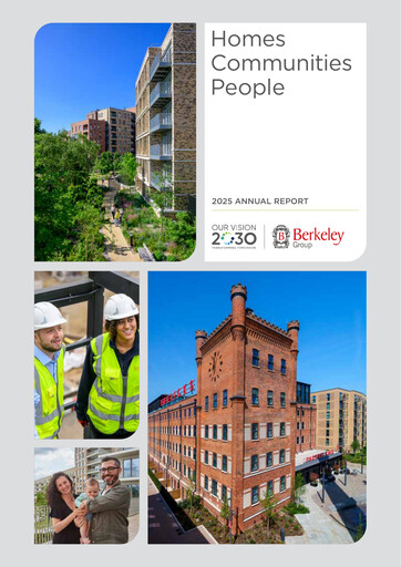Thumbnail The Berkeley Group Annual Report 2025