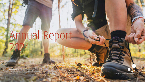 Thumbnail Bavarian Nordic Annual Report 2024