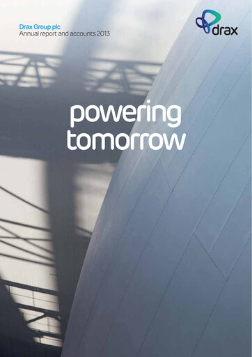 Thumbnail Drax Group Annual Report 2013