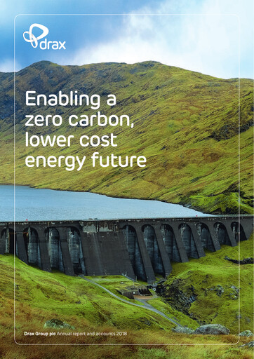 Thumbnail Drax Group Annual Report 2018