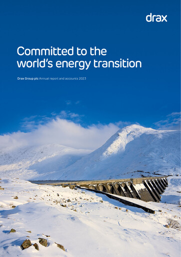 Thumbnail Drax Group Annual Report 2023