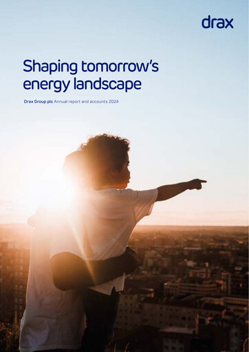 Thumbnail Drax Group Annual Report 2024