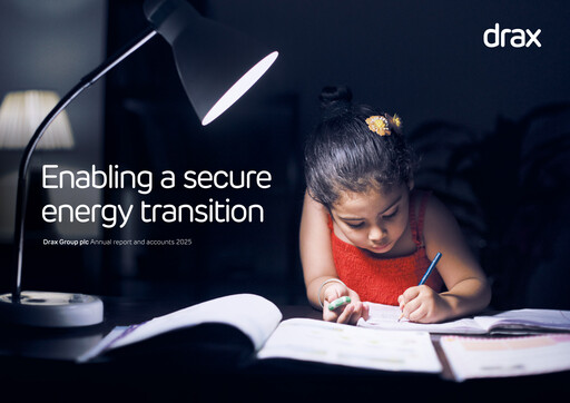 Thumbnail Drax Group Annual Report 2025