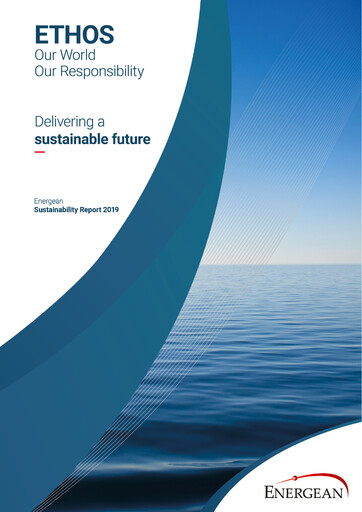 Vorschaubild Energean Nachhaltigkeitsbericht 2019