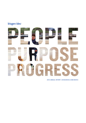 Thumbnail Biogen Annual Report 2013