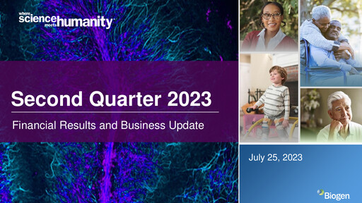Vorschaubild Biogen Quartalsbericht 2023-q2