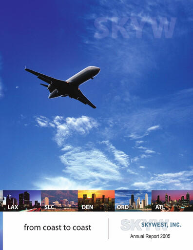 Miniature SkyWest Rapport annuel 2005