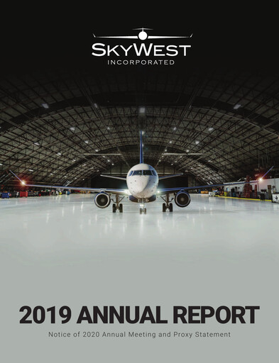 Miniature SkyWest Rapport annuel 2019