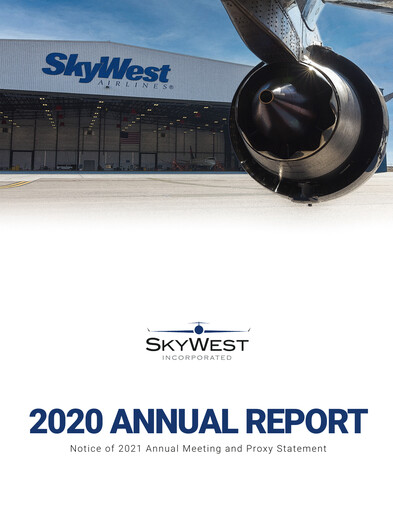 Miniature SkyWest Rapport annuel 2020