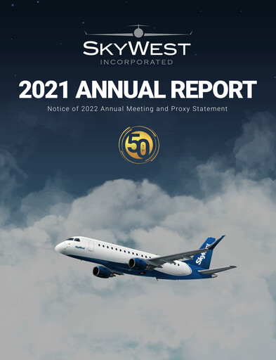 Miniature SkyWest Rapport annuel 2021