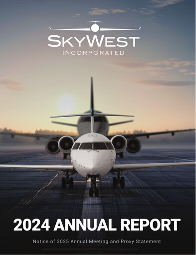 Miniature SkyWest Rapport annuel 2024