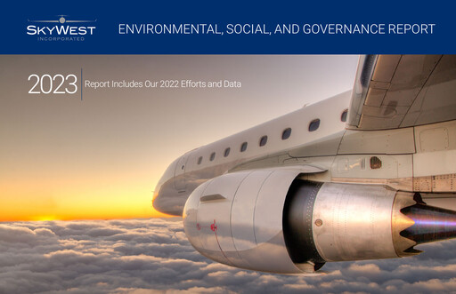 Miniature SkyWest Rapport ESG 2022
