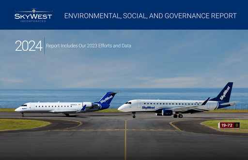 Miniature SkyWest Rapport ESG 2023