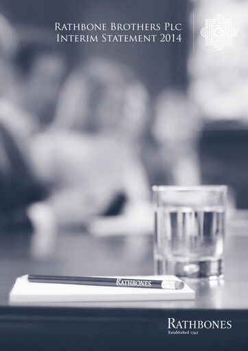 Miniature Rathbones Group Rapport semestriel 2014-h1