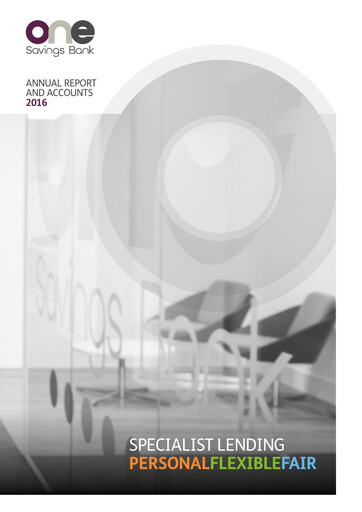 Thumbnail OSB Group Plc Annual Report 2016