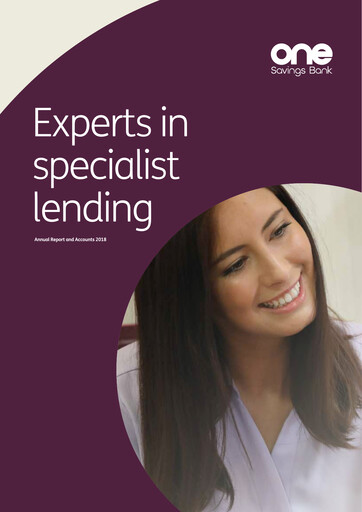 Thumbnail OSB Group Plc Annual Report 2018