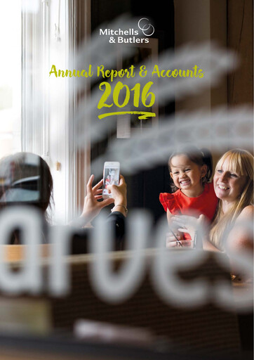 Vorschaubild Mitchells & Butlers plc Jahresbericht 2016