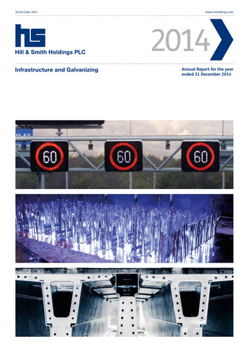 Thumbnail Hill & Smith PLC Annual Report 2014