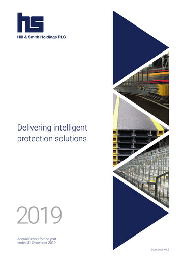 Thumbnail Hill & Smith PLC Annual Report 2019