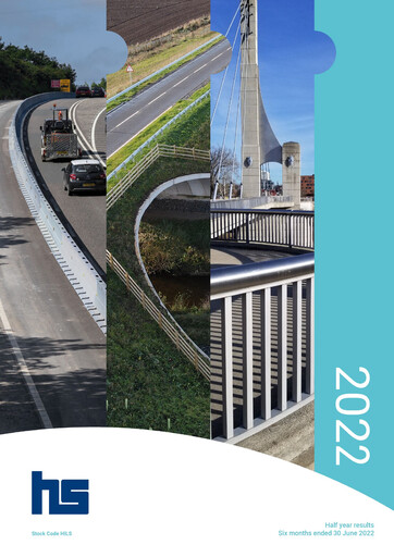 Miniature Hill & Smith PLC Rapport semestriel 2022-h1