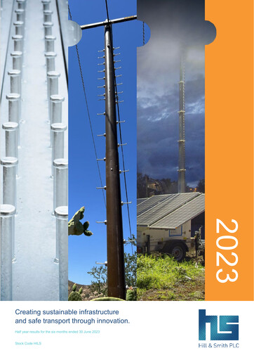 Miniature Hill & Smith PLC Rapport semestriel 2023-h1