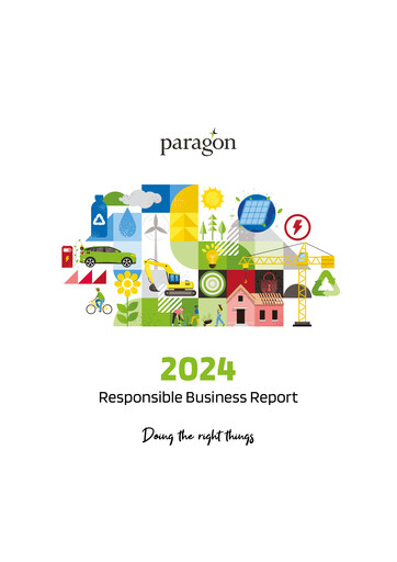 Miniature Paragon Banking Group Rapport ESG 2024