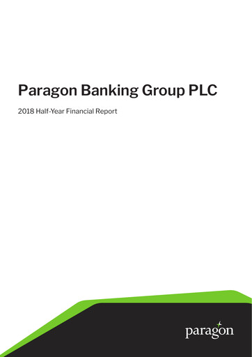 Miniature Paragon Banking Group Rapport semestriel 2018-h1