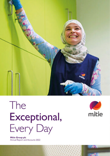 Thumbnail Mitie Group PLC Annual Report 2022