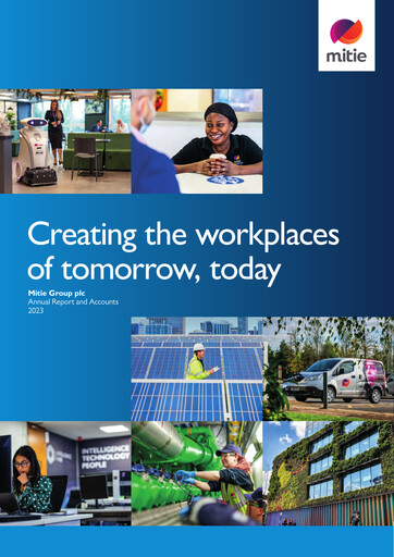 Thumbnail Mitie Group PLC Annual Report 2023