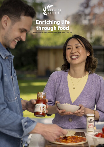 Thumbnail Premier Foods Annual Report 2021-2022