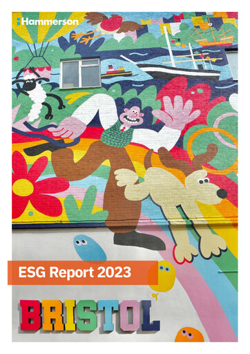 Thumbnail Hammerson Plc ESG Report 2023