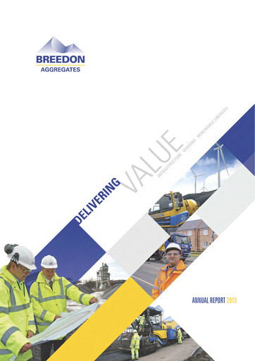 Thumbnail Breedon Group Annual Report 2013