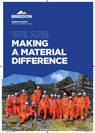 Thumbnail Breedon Group Annual Report 2021