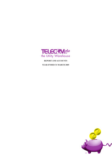 Thumbnail Telecom Plus PLC Annual Report fy2004