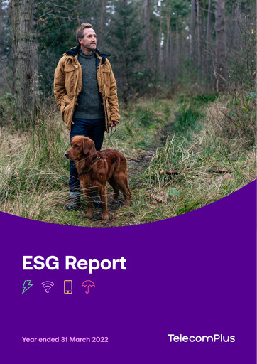 Thumbnail Telecom Plus PLC ESG Report fy2022