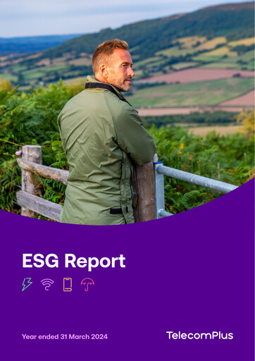 Thumbnail Telecom Plus PLC ESG Report fy2024