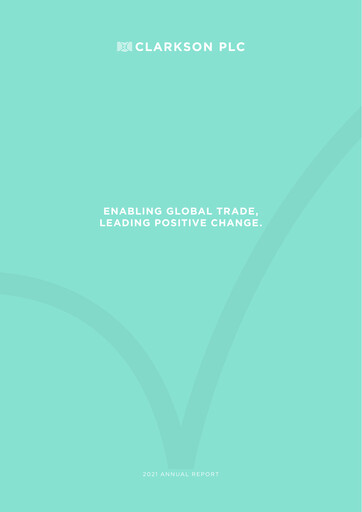 Thumbnail Clarkson PLC Annual Report 2021
