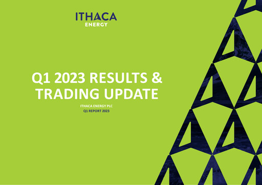 Thumbnail Ithaca Energy Quarterly Report 2023-q1