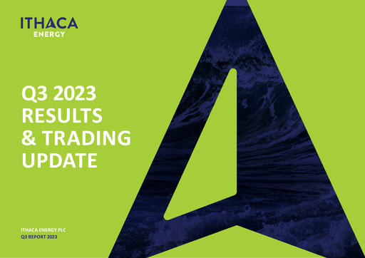 Thumbnail Ithaca Energy Quarterly Report 2023-q3
