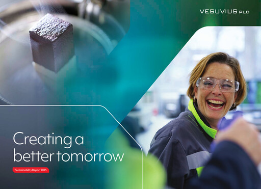 Thumbnail Vesuvius plc Sustainability Report 2025