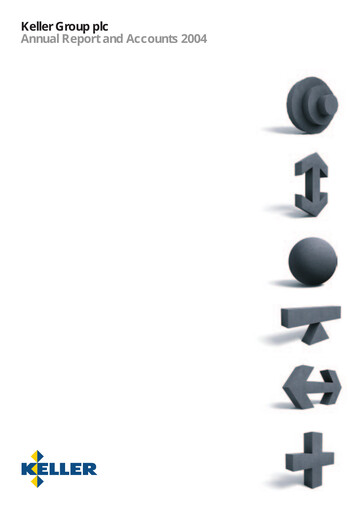 Thumbnail Keller Group Annual Report 2004