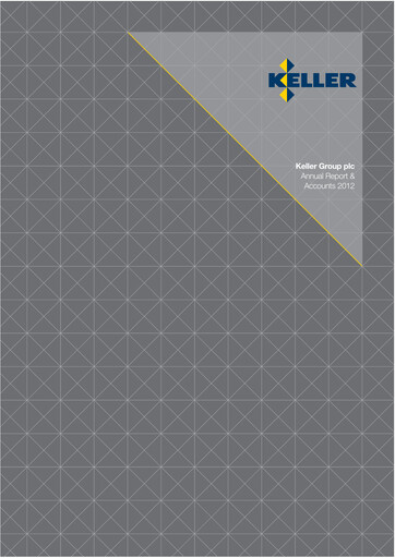 Thumbnail Keller Group Annual Report 2012